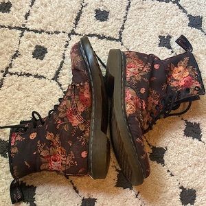 Floral Dr. Martens Boots